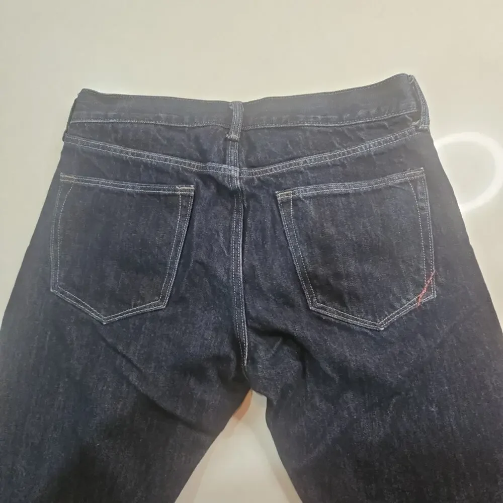 Banana Republic Jeans Mens 32x34 Dark Blue Rinse Slim Fit